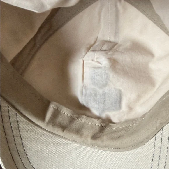 Isabel Marant Cream Logo Baseball Cap - Picture 4 of 6
